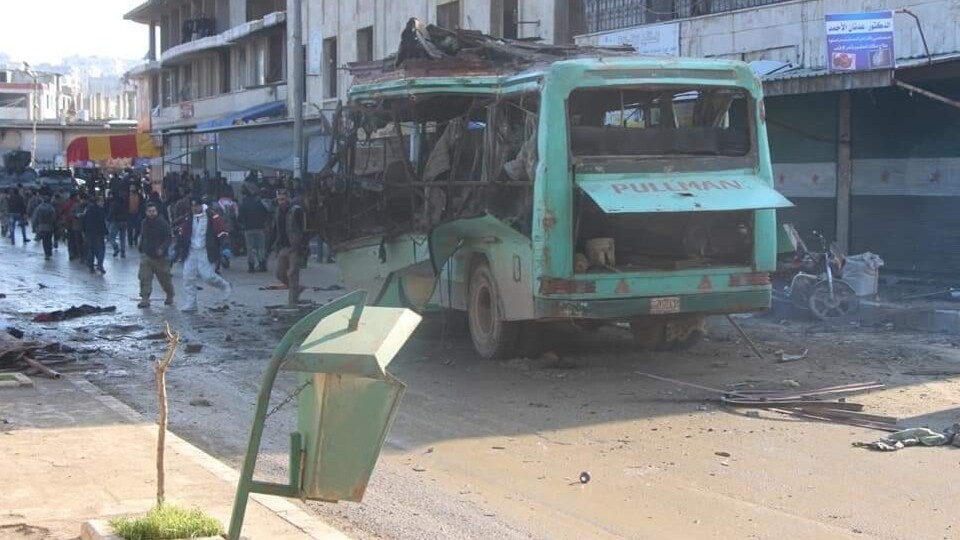 Afrin'de patlama! Ölü ve yaralılar var...