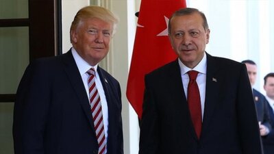 Cumhurbaşkanı Erdoğan, Trump ile görüştü