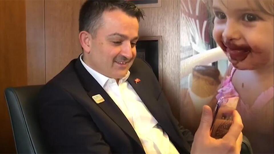 Bakan Pakdemirli'den minik Öykü Arin için donör çağrısı
