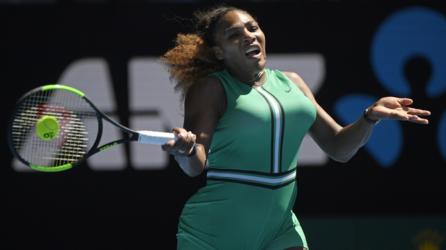 Serena Williams, Halep'i eledi