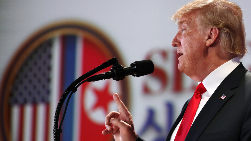 Trump yine basına yüklendi