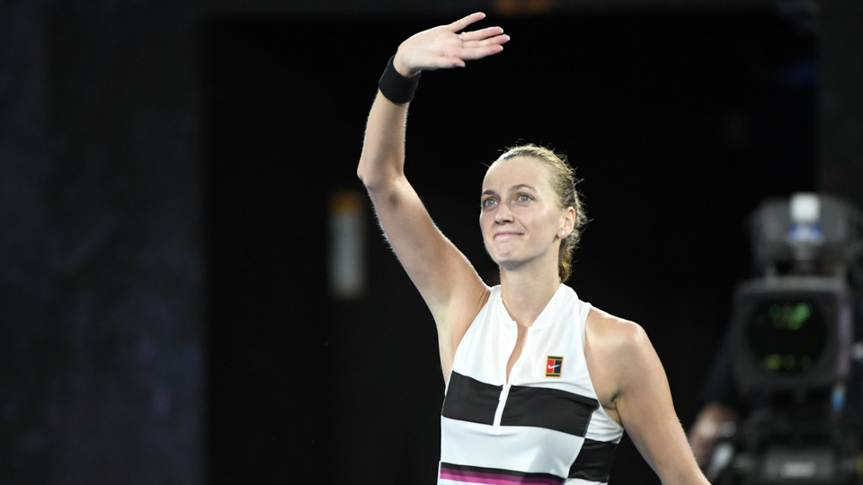 Kvitova Avustralya Açık'ta yarı finalde
