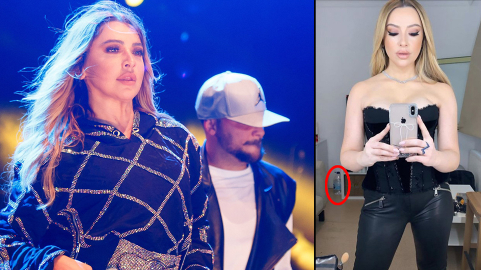 Hadise'nin 'damacana'lı pozu dikkat çekti