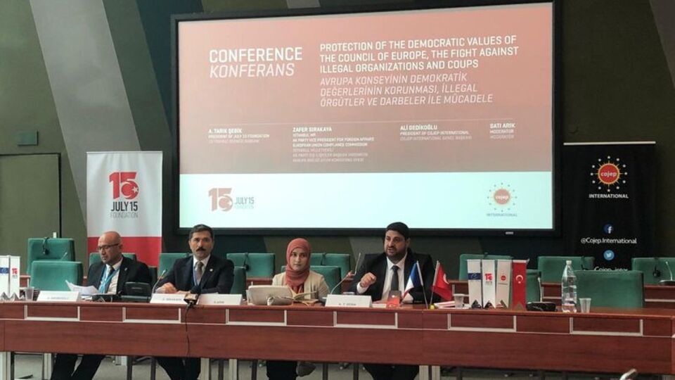 Avrupa Konseyi'nde 15 Temmuz anlatıldı