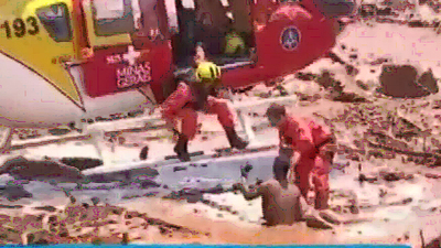 Brezilya'da baraj çöktü: 300 kişiden haber alınamıyor