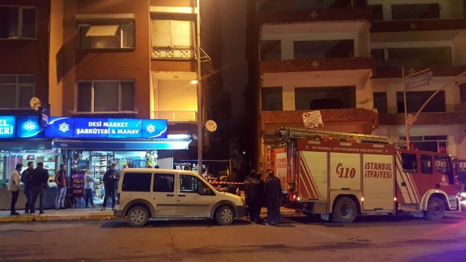 Isınmak için yaktığı ateş sonu oldu