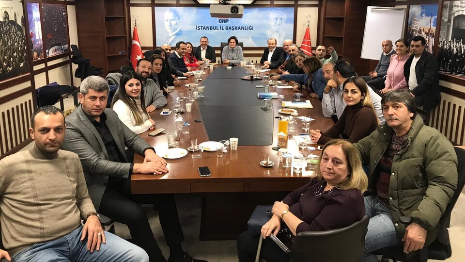 Kaftancıoğlu istifasını geri çekti