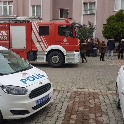 Engelli kadın yagından kurtulamadı