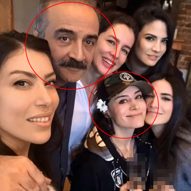 Eski eşe sürpriz parti