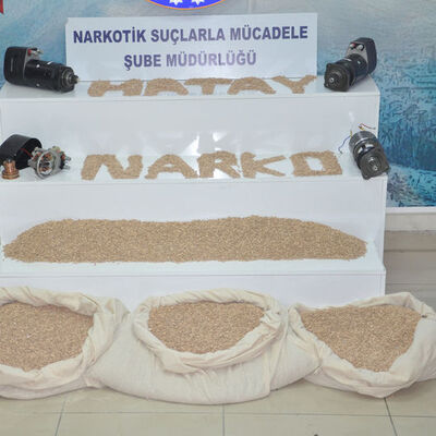 Marş dinamolarından binlerce uyuşturucu hap çıktı