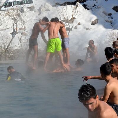 Yer: Kato Dağı, Sıcaklık: Eksi 20