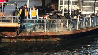 Kadıköy'de denizde ceset