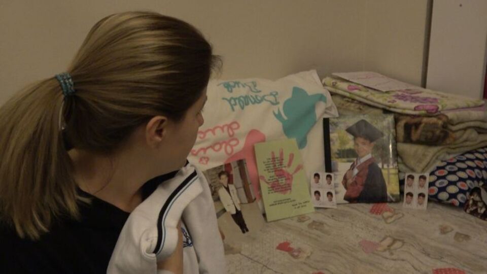 Annenin en acı anı! Kollarında can verdi