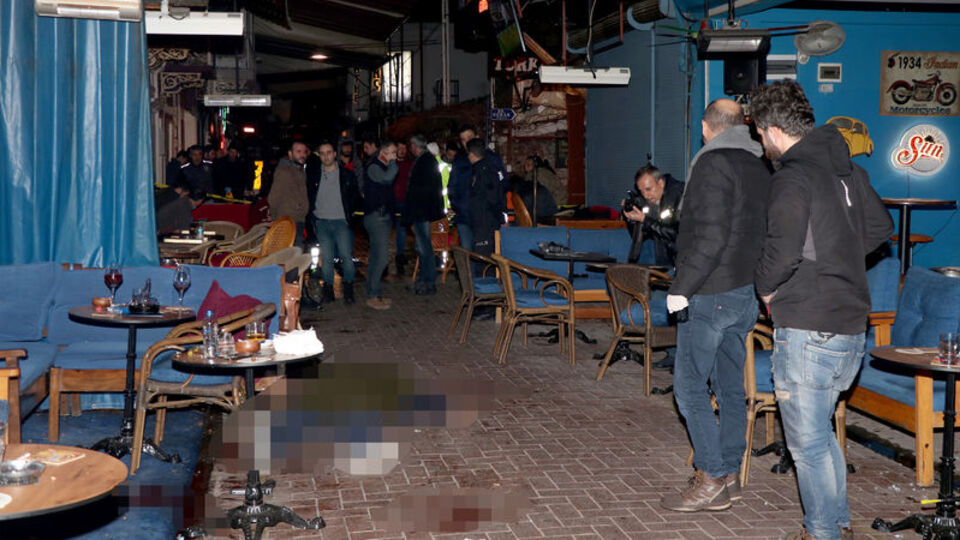 Barlar sokağında cinayet ve intihar