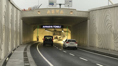 Ulaştırma Bakanlığı'ndan Avrasya Tüneli açıklaması!