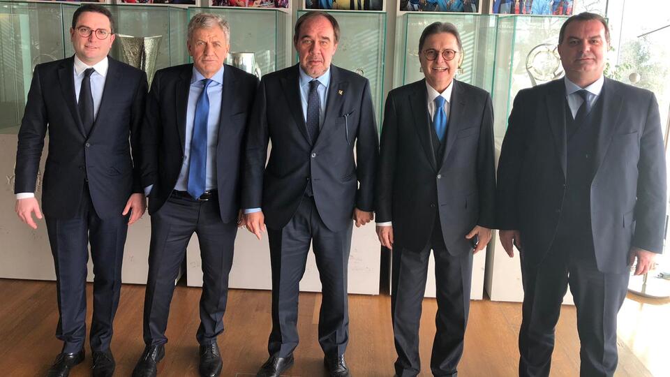 TFF'den UEFA'ya sunum