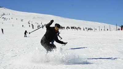 Çoban Hamza'nın kayak tutkusu! Ücretsiz öğretiyor
