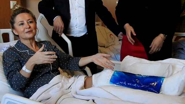Ünlü şarkıcı taburcu oldu