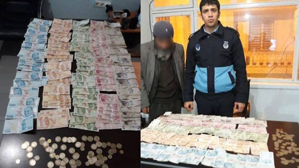 Dilencinin günlük kazancı şaşkına çevirdi