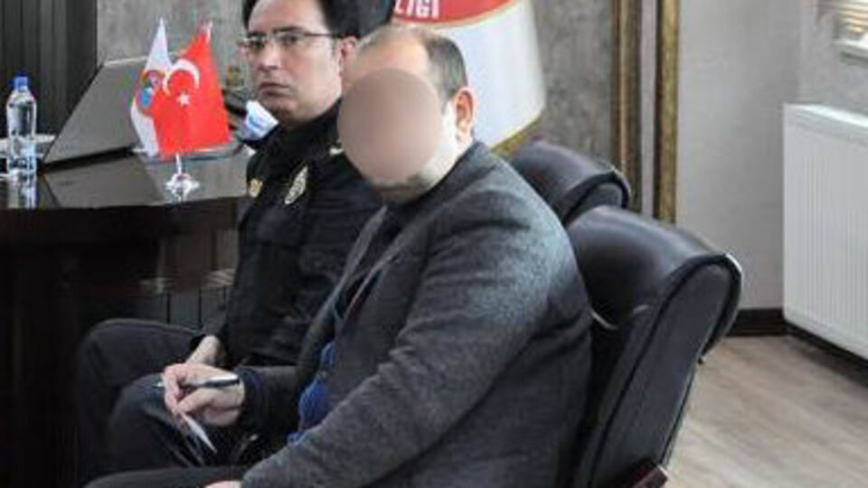 Kaçak kazı için zırhlı araç yönlendirmiş! Polisten polise operasyon