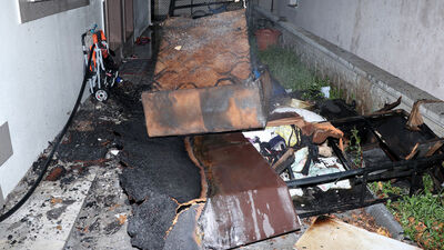 Muğla'da yangın! 1 çocuk yaralandı