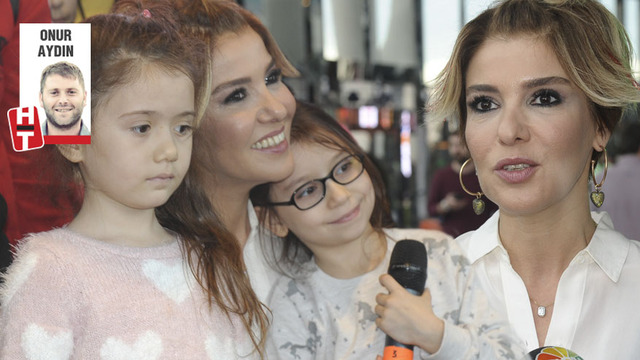 Gülben Ergen'den çocuklara sürpriz