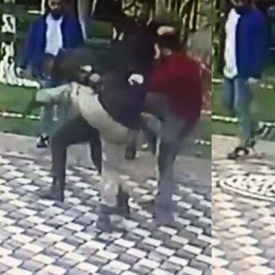 Sokaktaki şiddette perde aralandı! Ahlaksız teklif!