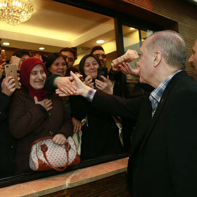 Cumhurbaşkanı Erdoğan'dan sürpriz ziyaret