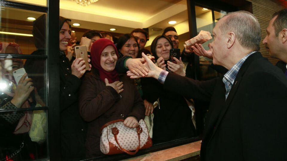 Cumhurbaşkanı Erdoğan'dan sürpriz ziyaret