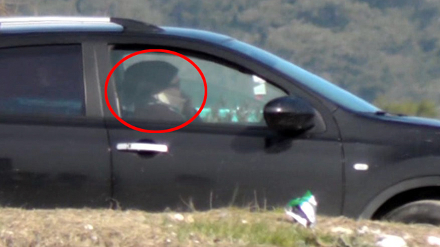 Otomobilin içinde çalışmaları böyle izledi!