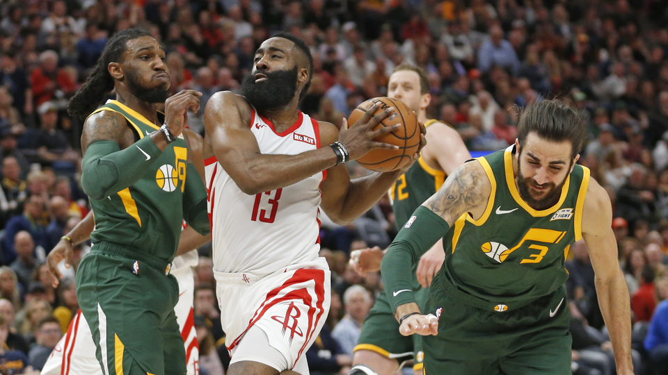 Harden'dan Jazz'a 43 sayı