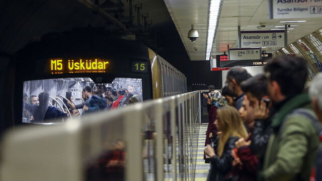 Üsküdar Çekmeköy metro hattında arıza