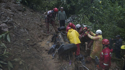 Bolivya'daki toprak kayması! Ölü sayısı 16'ya çıktı