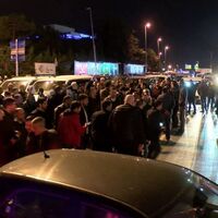 Uber sürücülerinden taksici şiddetine karşı eylem