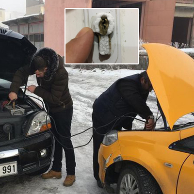 Doğu Anadolu buz kesti! -28.6! Kilit dondu!