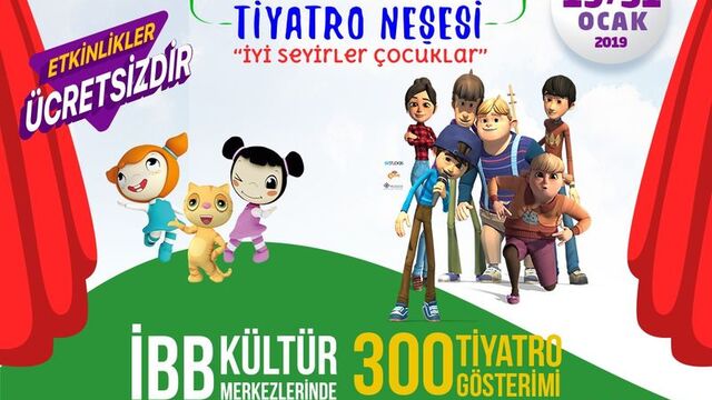 Yarıyıl tatilinde tiyatro neşesi