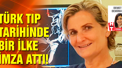 Türk tıp tarihinde bir ilke imza attı!