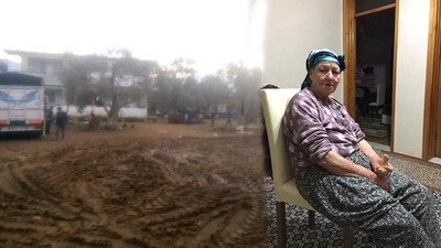 12 yaşındaki torunu traktörle geri manevra yapıyordu... Yaşlı kadının feci sonu