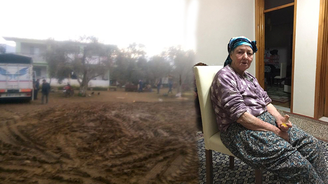 12 yaşındaki torunu traktörle geri manevra yapıyordu... Yaşlı kadının feci sonu