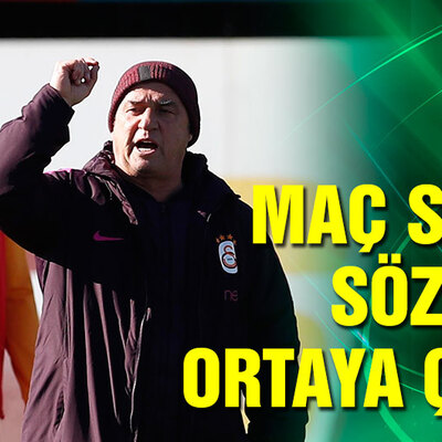 Terim'in maç sonu konuşması ortaya çıktı