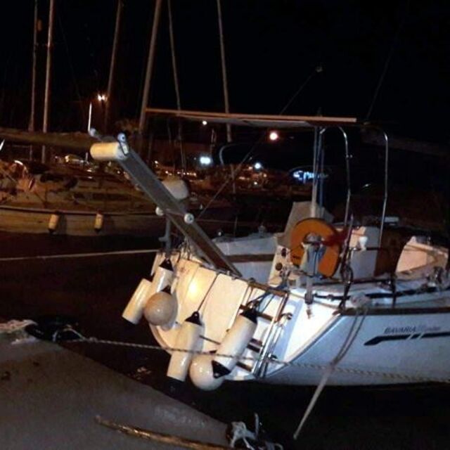 Datça'da şiddetli fırtına