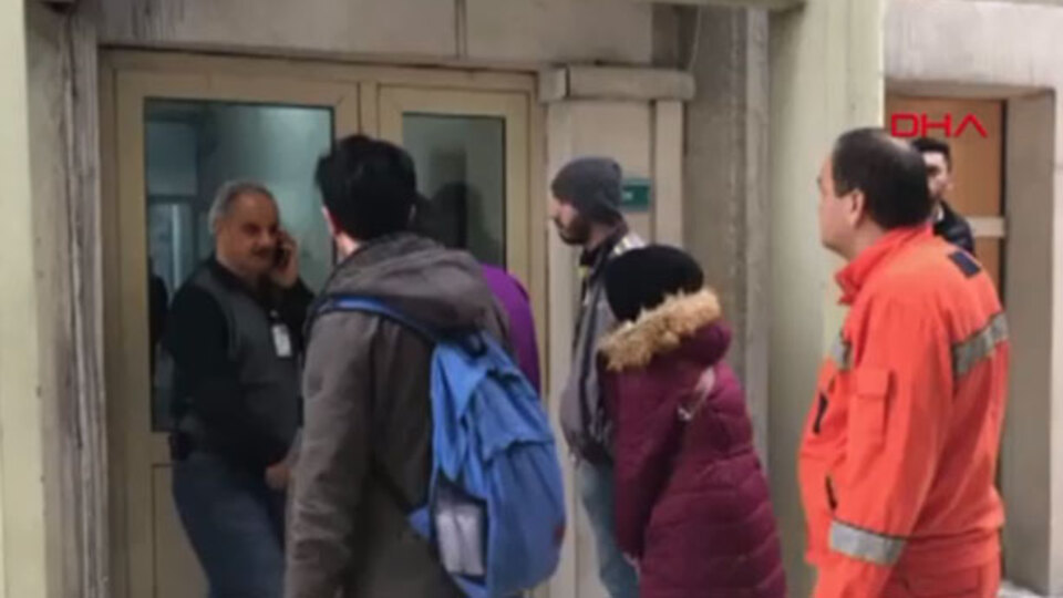 Kasımpaşa Askeri Deniz Hastanesi'nde silahlı kişi hareketliliği