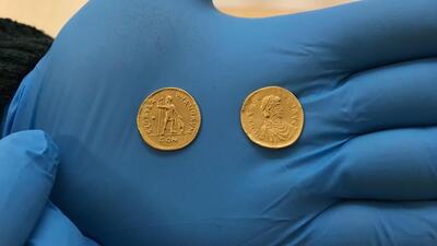 Roma dönemine ait çok nadide sikkeler ele geçirildi