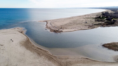 İşte göl ile denizin birleştiği o yer!