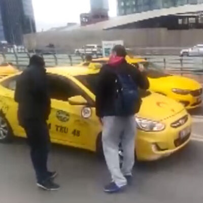 Taksicinin pişkinliği bu kadarına da pes dedirtti
