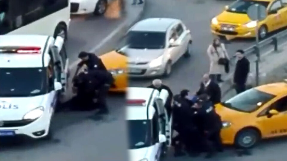 Kabus arka koltukta başladı sonra E-5'i birbirine kattı!