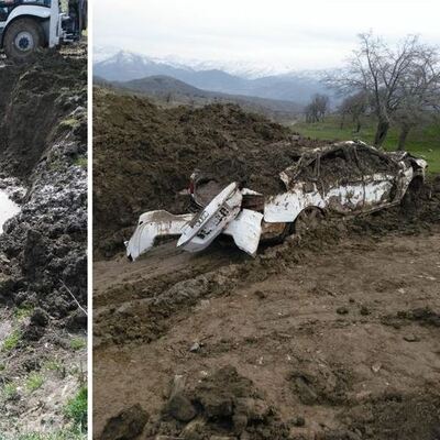 PKK'lı teröristler çalmıştı! Toprağa gömülü bulundu!
