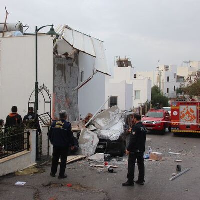 Bodrum'da büyük panik! Herkes sokağa fırladı