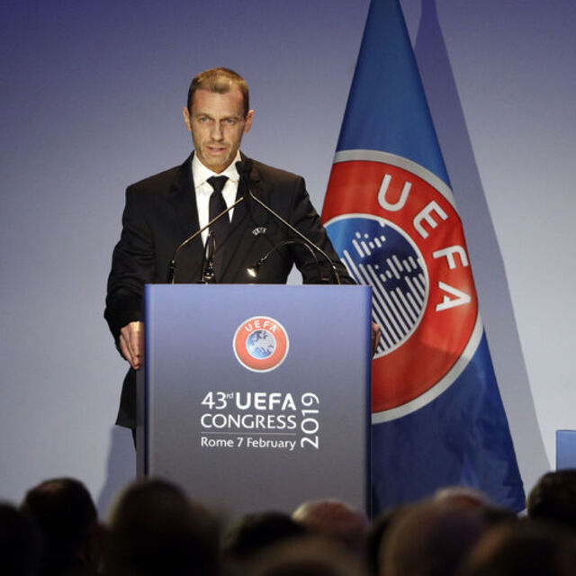 Ceferin yeniden UEFA başkanı