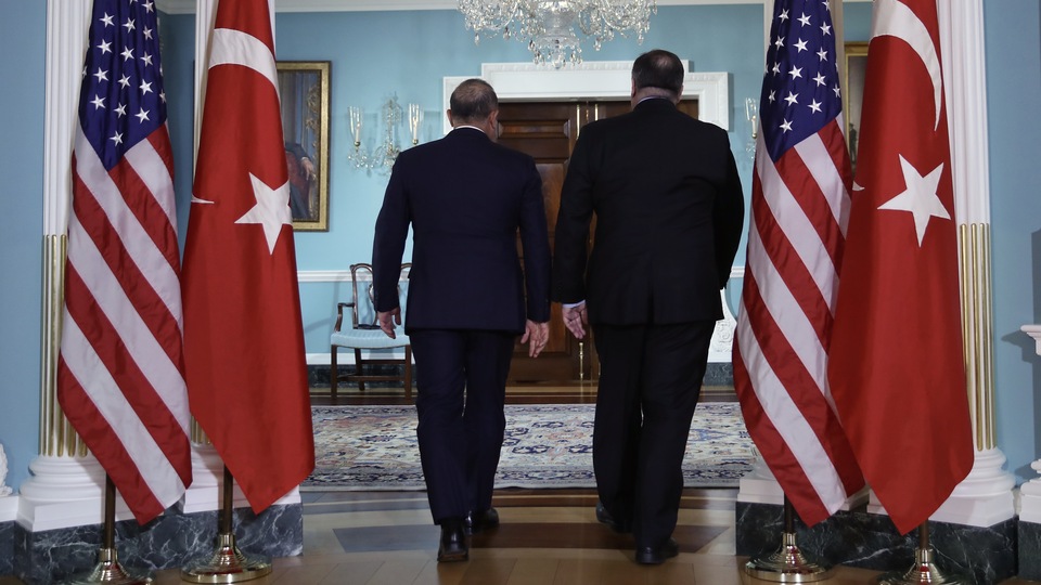 Pompeo'nun skandal haritasına Çavuşoğlu'ndan yanıt!